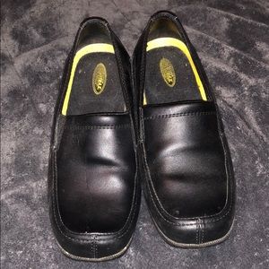 Safetrax Black Slip On